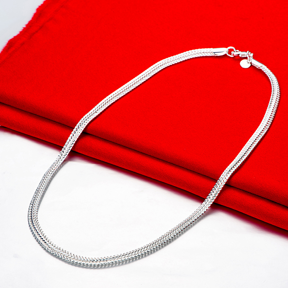 925 スターリングシルバースネークチェーンネックレス高貴な - Cuban Link Chain 12Mm のレビューと価格